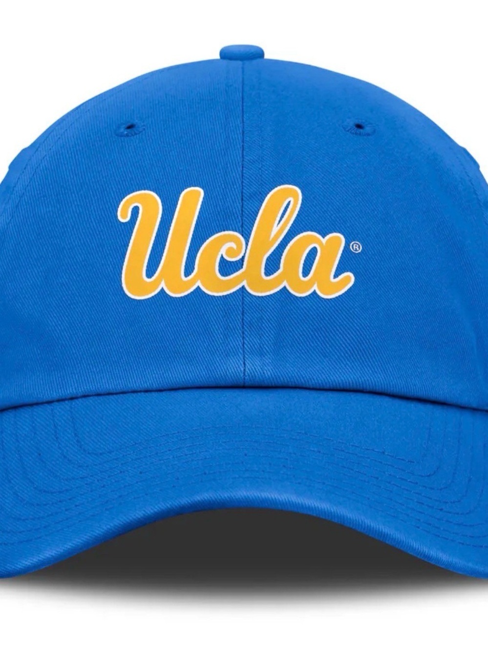 UCLA Script Logo Blue Baseball Cap - Picture 2 of 4